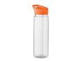 RPET bottle 650ml PP flip lid 18