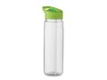 RPET bottle 650ml PP flip lid 26