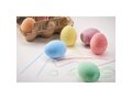 6 chalk eggs in a egg box 4