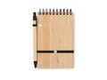 A6 Bamboo cover notepad 3