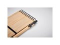 A6 Bamboo cover notepad 5