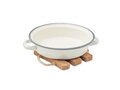 Cutlery shaped cork pot stand 2