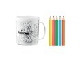 Colouring mug 280 ml 6