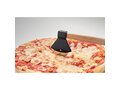 Pizza cutter bamboo handle 1
