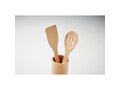 Bamboo kitchen utensils set 4