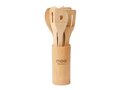Bamboo kitchen utensils set 3