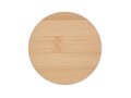 Bamboo round coaster 2