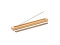 Incense set in bamboo