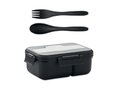 Lunch box with cutlery in PP