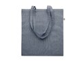 Shopping bag with long handles