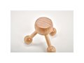 Hand held massager in wood 1