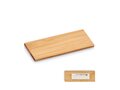 Name tag holder in bamboo