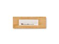 Name tag holder in bamboo 4