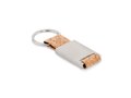 Key ring with cork webbing