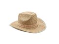 Natural straw cowboy hat 6