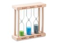 Set of 3 wooden sand timer