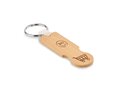 Bamboo euro token key ring 3