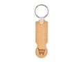 Bamboo euro token key ring 2