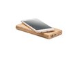 6000 mAh Bamboo power bank 1