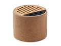 Round cork wireless speaker