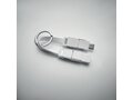Keyring with 4 in 1 cable 4