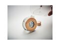 Water powered bamboo LCD clock 2