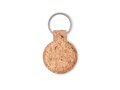 Round cork key ring 1