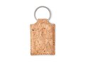 Rectangular cork key ring 1