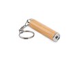 Mini bamboo torch with keyring