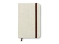 A6 canvas notebook lined