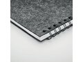 A5 RPET felt cover notebook 1