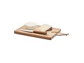 Acacia wood cheese board set 2
