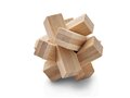 Bamboo brain teaser star shape