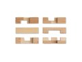 Bamboo brain teaser puzzle 4