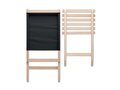 Foldable wooden beach chair 1