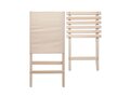 Foldable wooden beach chair 7