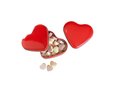 Heart tin box with candies 1