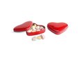 Heart tin box with candies 2