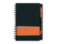 Elegant notebook iwith colourful decorating band 5