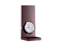 Mahogany wood desk clock 1