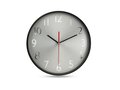 Wall clock w silver background