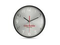 Wall clock w silver background 2