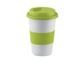 Ceramic mug w/ lid and sleeve 14