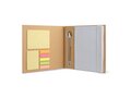 Notebook w/ sticky notes & pen