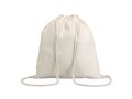 100gr/m² cotton drawstring bag