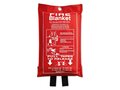 Fire blanket in a pouch