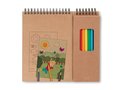 Colouring set with notepad 2