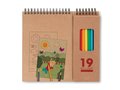 Colouring set with notepad 5
