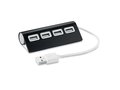 Alu 4 port USB hub