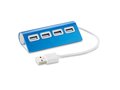 Alu 4 port USB hub